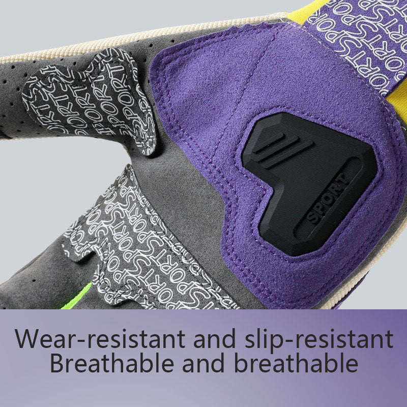 Riding macaron motorcycle gloves, summer men's sun protection, female knight's contrasting color, thin anti slip and wear-resistant motorcycle gloves