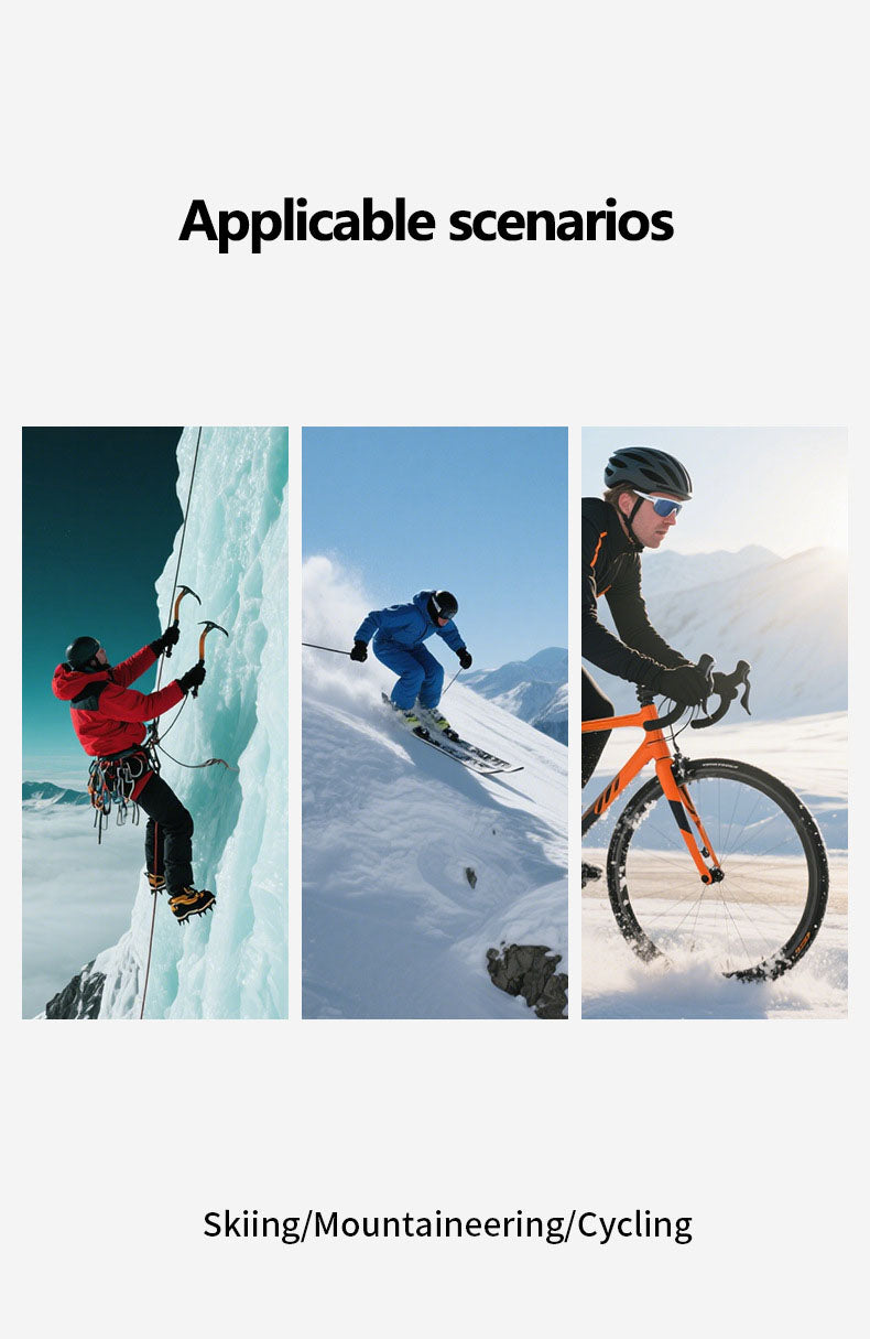 Riding gloves for bicycles, motorcycles, and long fingers, suitable for both men and women in spring, autumn, and winter, with anti slip touch screens