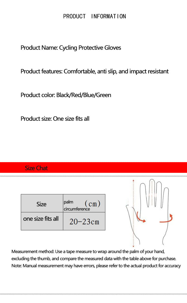 Hard shell long finger short sports gloves for men and women, outdoor cycling, motorcycle, off-road fitness, sports tactical gloves