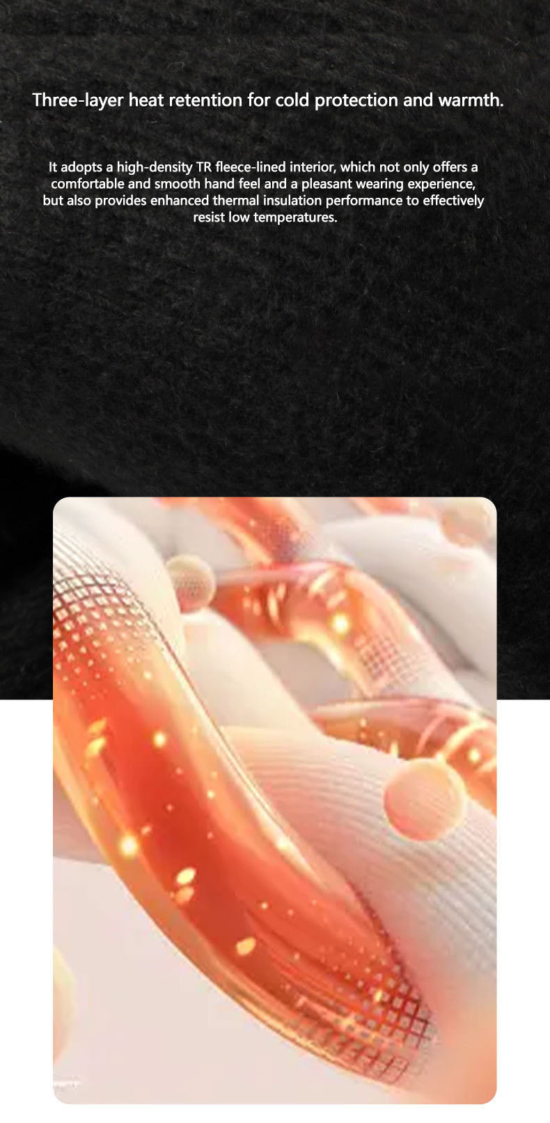 Ski gloves for men and women in winter, with thick velvet, anti splash, anti slip, touch screen, outdoor cycling, cold and warm gloves