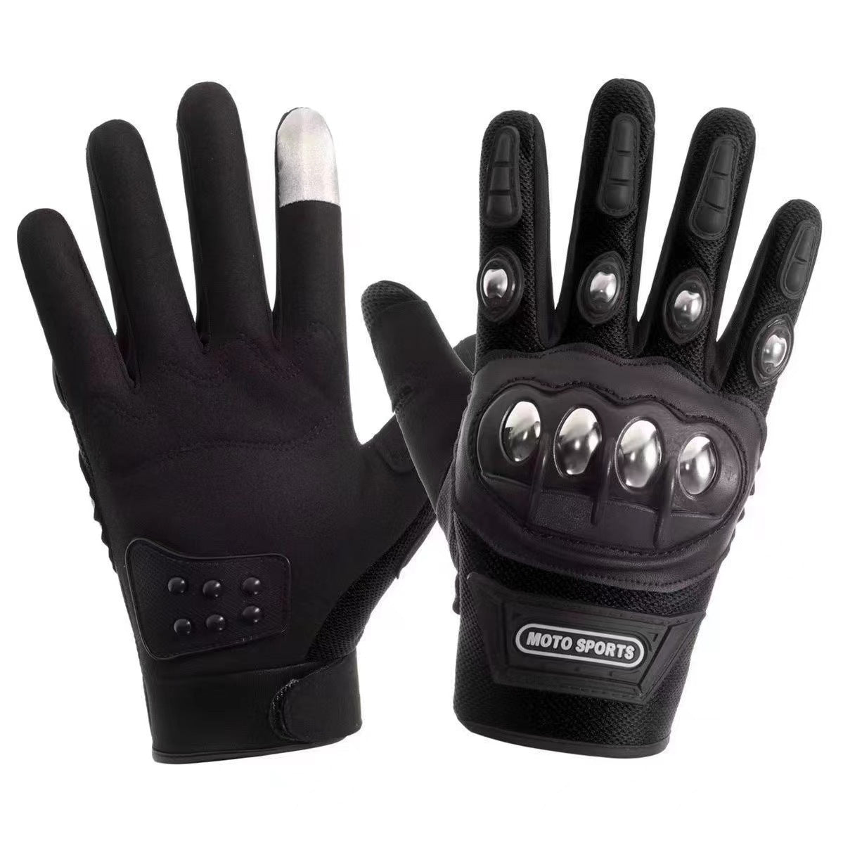 Hard shell long finger short sports gloves for men and women, outdoor cycling, motorcycle, off-road fitness, sports tactical gloves