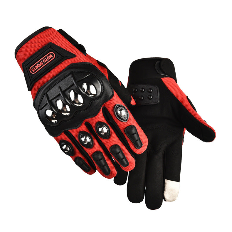 Hard shell long finger short sports gloves for men and women, outdoor cycling, motorcycle, off-road fitness, sports tactical gloves