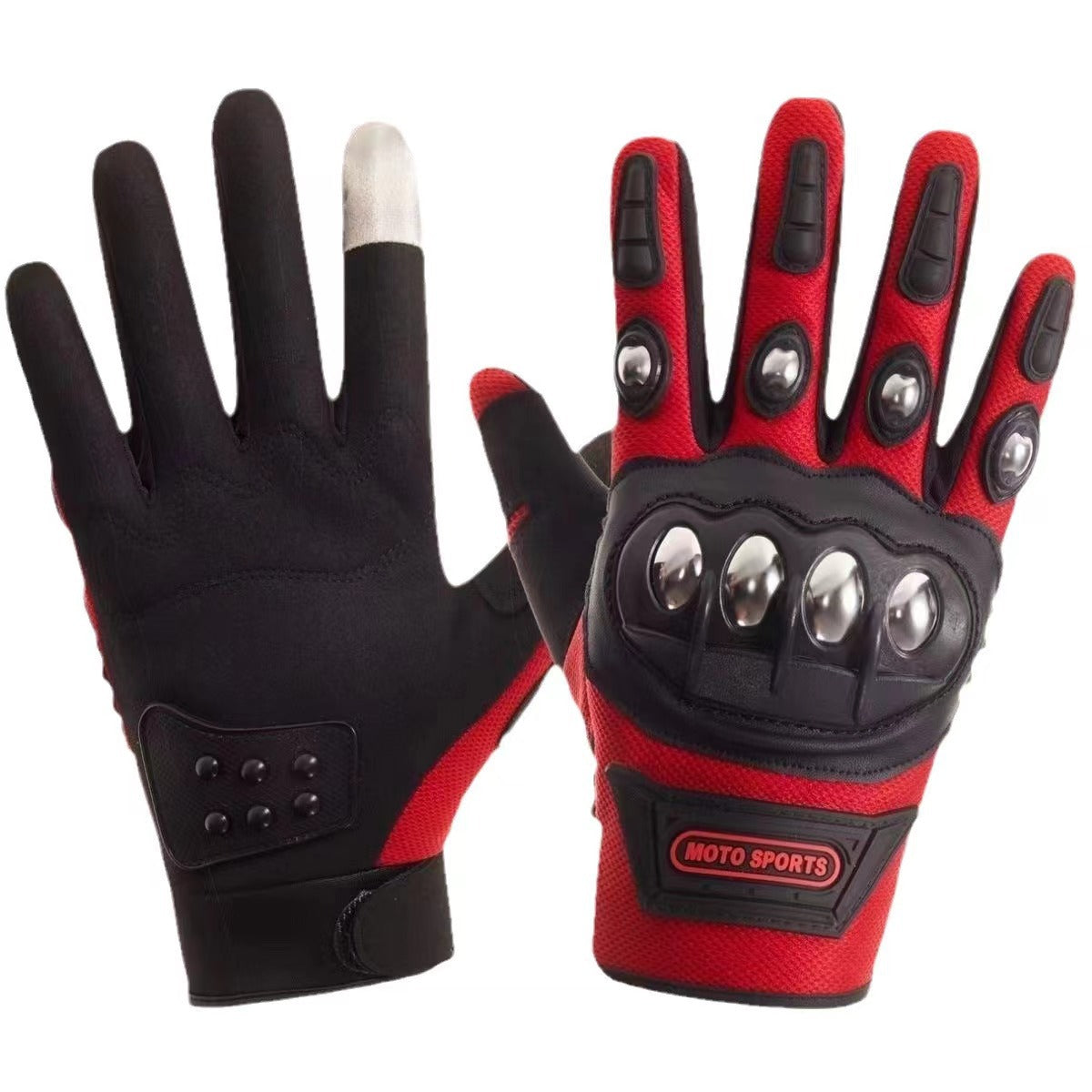 Hard shell long finger short sports gloves for men and women, outdoor cycling, motorcycle, off-road fitness, sports tactical gloves