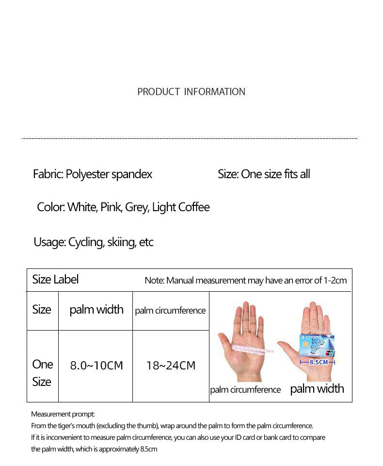 Ski gloves for couples cycling in autumn and winter, warm and touch screen sports, cold proof, and thick cotton gloves with fleece added